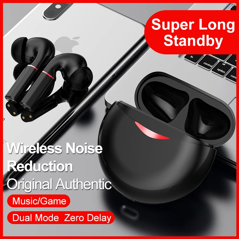 FOR TWS T50 Wireless Earphone Bluetooth High Stereo Headset Touch Control True Headphone bluetooth handfree for Huawei Xiaomi enlarge