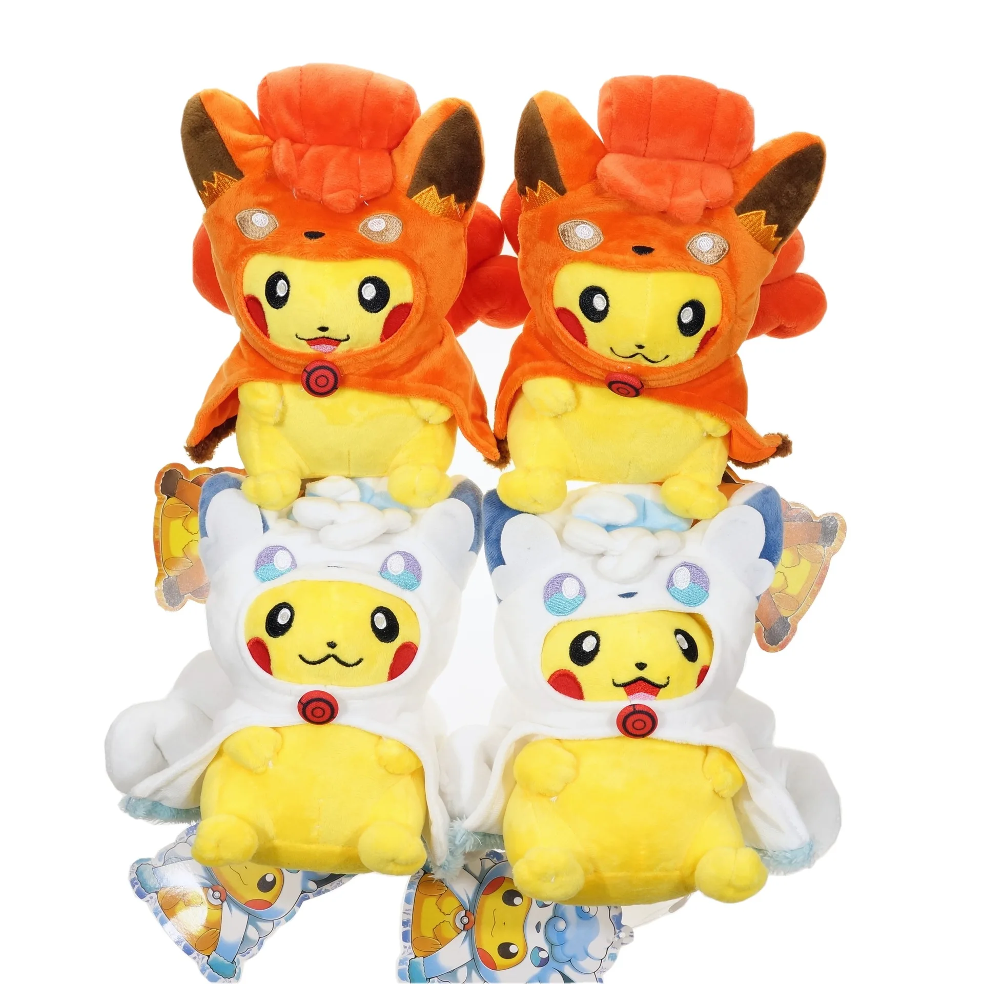 

Pokemon Pikachu Transforms Into An Ice Six-tailed Fox Alora Plush Doll Toys Hobbies Action Toy Figures Christmas Present