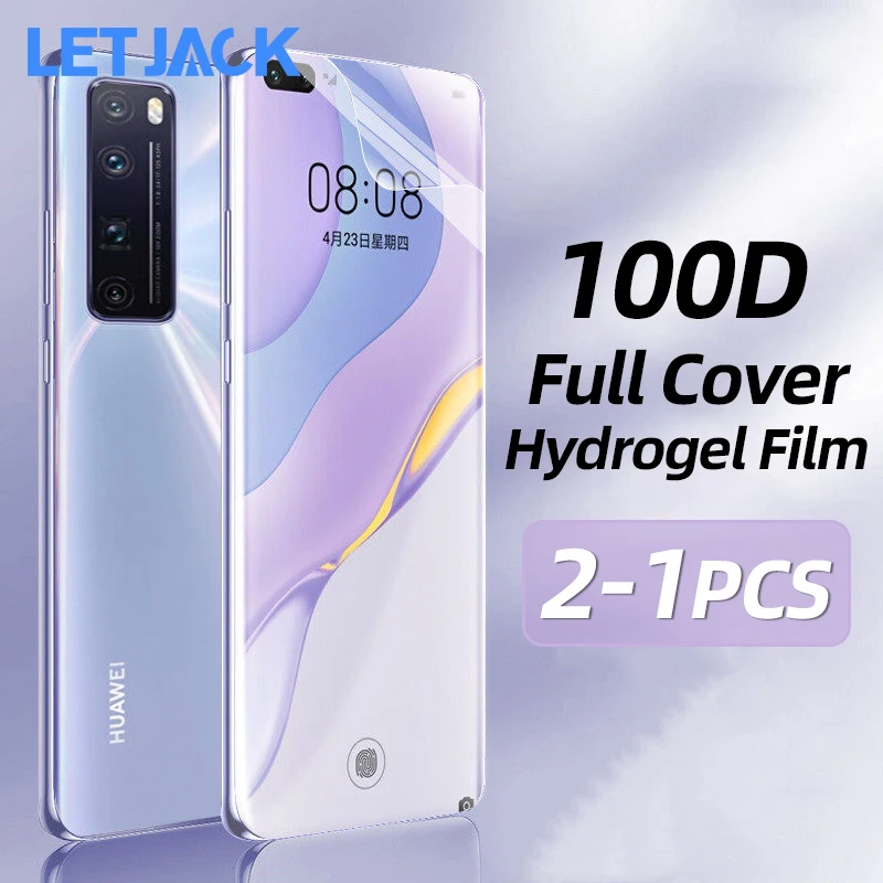 Гидрогелевая Защитная пленка для экрана Huawei Nova 7 SЕ Pro P30 P40 Lite 5t Mate 20 30 10 P Smart Z не