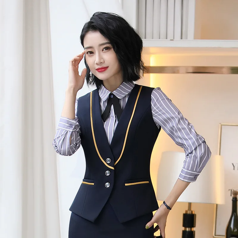 Черные синие красные жилеты для торжественных событий женщин жилет Зауженная