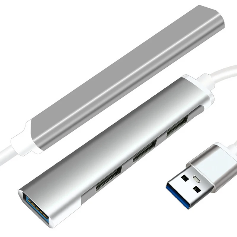 4 Порты и разъёмы USB 3 0 концентратор ультра тонкий данных usb хаб 2 для ноутбука Mac Pro