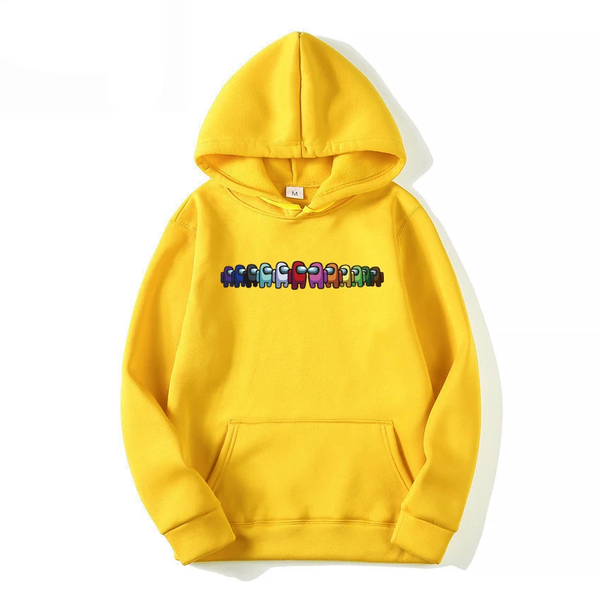

New Video Hoodie Men Women Graphic Anime Streetwear Cartoon Sweatshirt Sudadera Hombre Amuong Us Hip Hop Hoodie