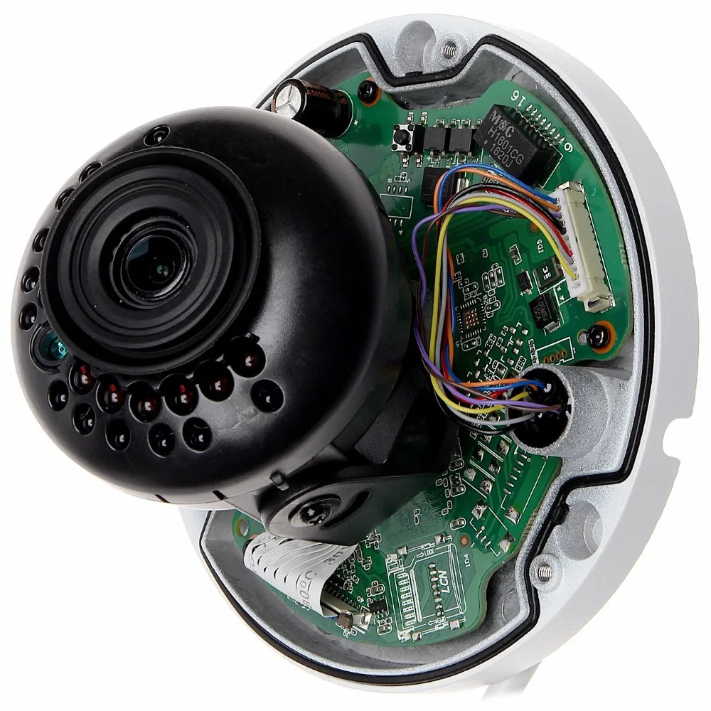 IP камера dahua внутренняя 8 МП купольная инфракрасная IK10 Poe 30 м 1/1 дюйма|Камеры
