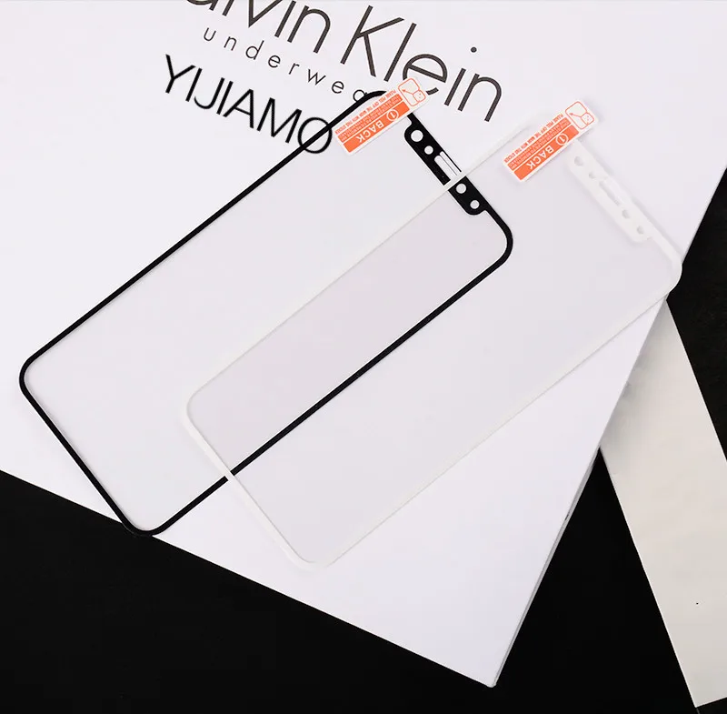 Полное покрытие из закаленного стекла для Iphone Xs Max XR 7Plus 8 6 6s Plus Защита экрана iPhone 7 5
