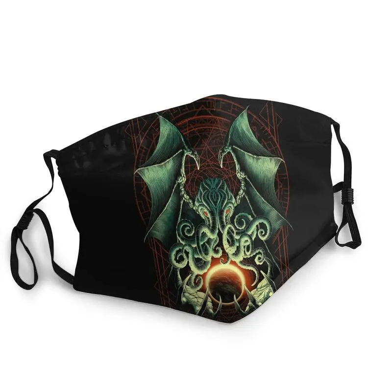 

Great Cthulhu Octopus Breathable Supernatural Lovecraft Mythos Mouth Face Mask Protection Cover Respirator Mouth-Muffle