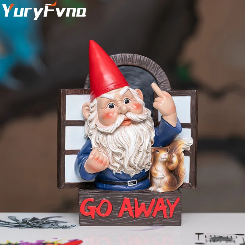 

Скульптура из смолы для сада, декоративная, статуя гнома