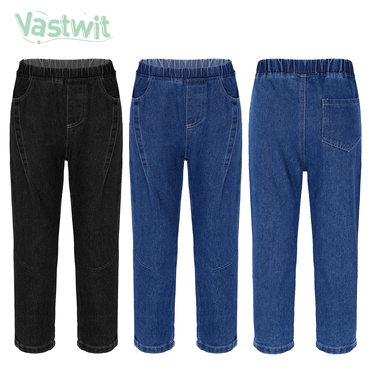 

Джинсы детские однотонные, на возраст 1-6 лет