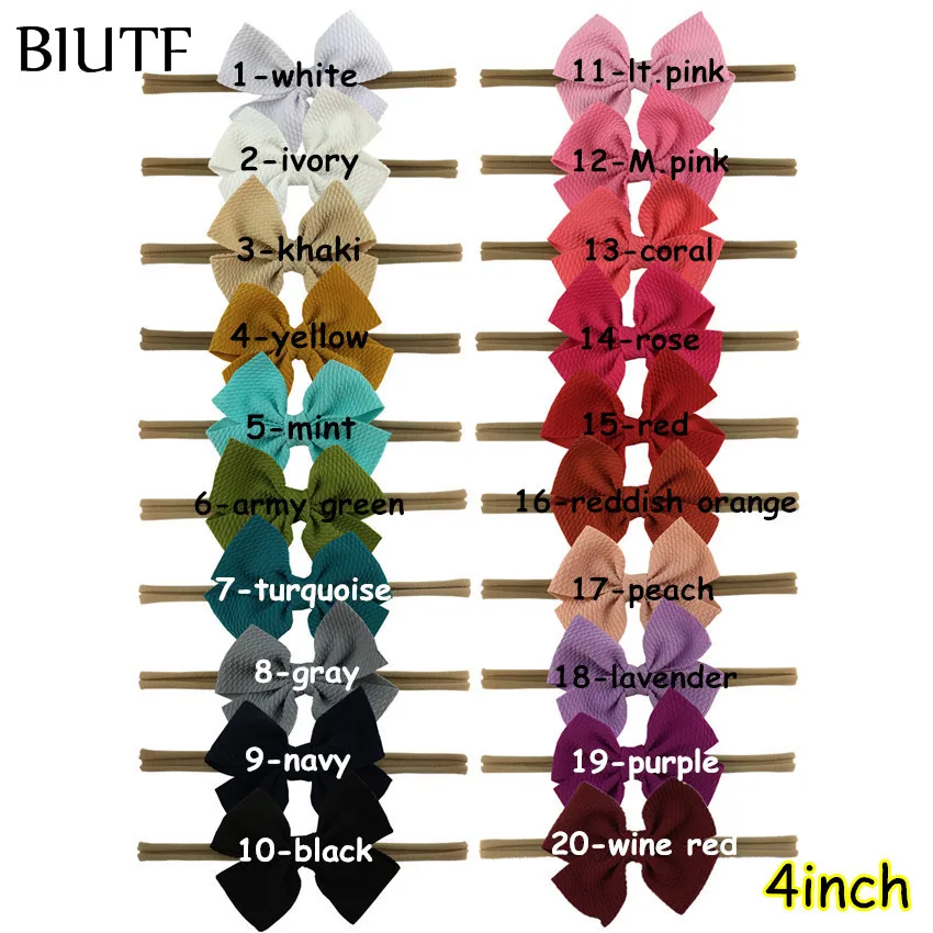 1 шт./лот тонкая эластичная нейлоновая повязка на голову цвета загара с 4 ''