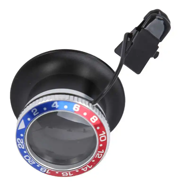 Держатель для часов держатель 10X ювелиры лупа алюминиевые увеличительные лупы