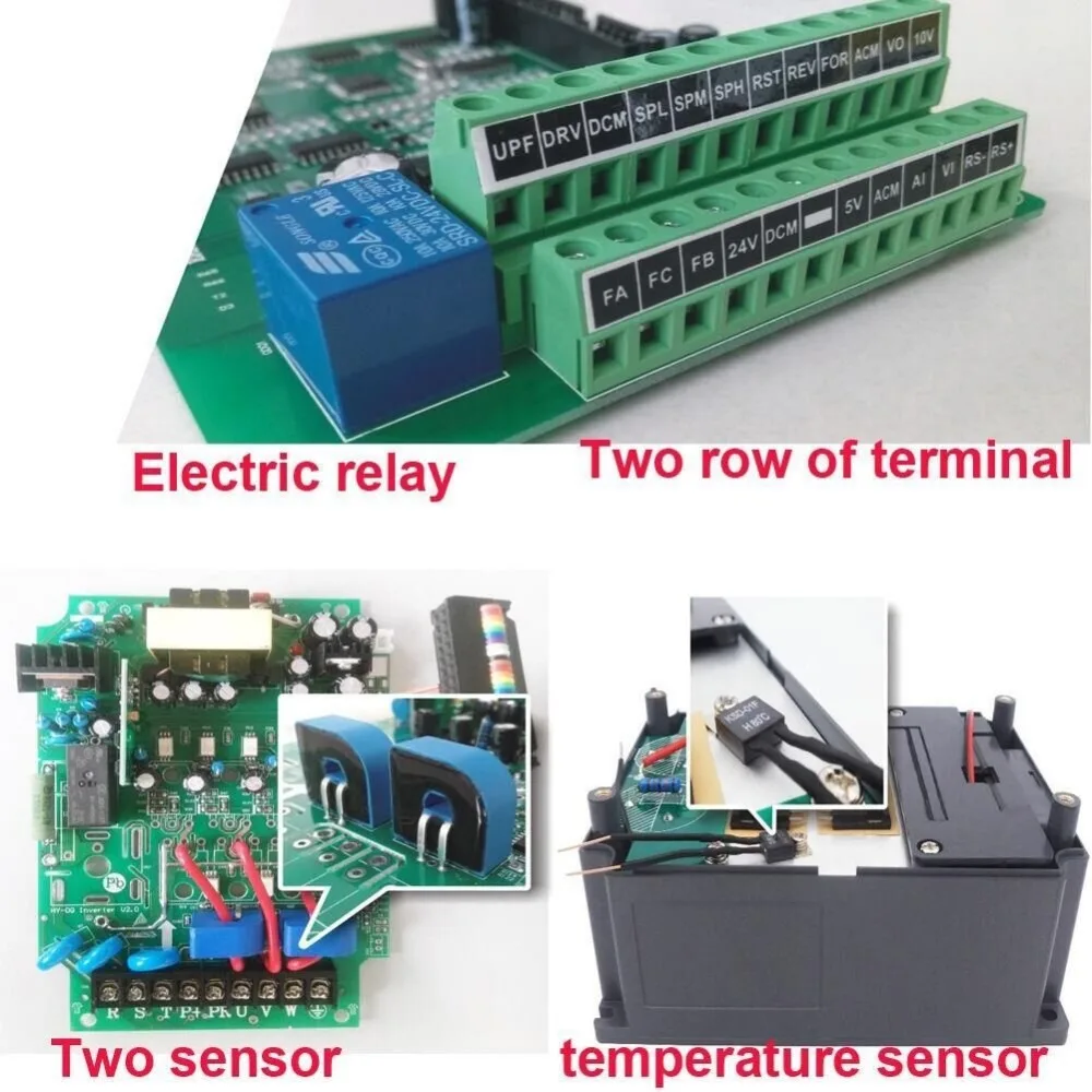 

Water Cooled 1.5kw Spindle Motor ER16 80mm Spindle 4pcs Bearing Engraving Milling Motor +1pcs 1.5kw 220v VFD / Interver