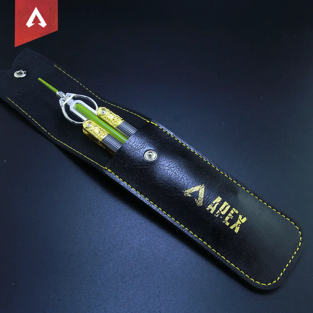 Apex Legends Octane нож-бабочка косплей-реликс светящийся балисонг оружие реквизит для