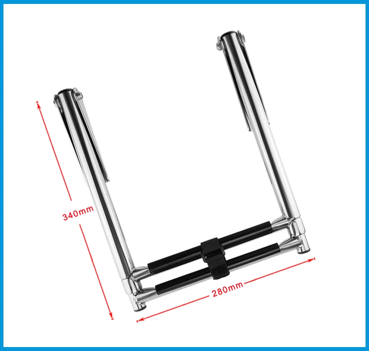 BSET MATEL 2 ступенчатая лодка из нержавеющей стали 304 телескопическая складная