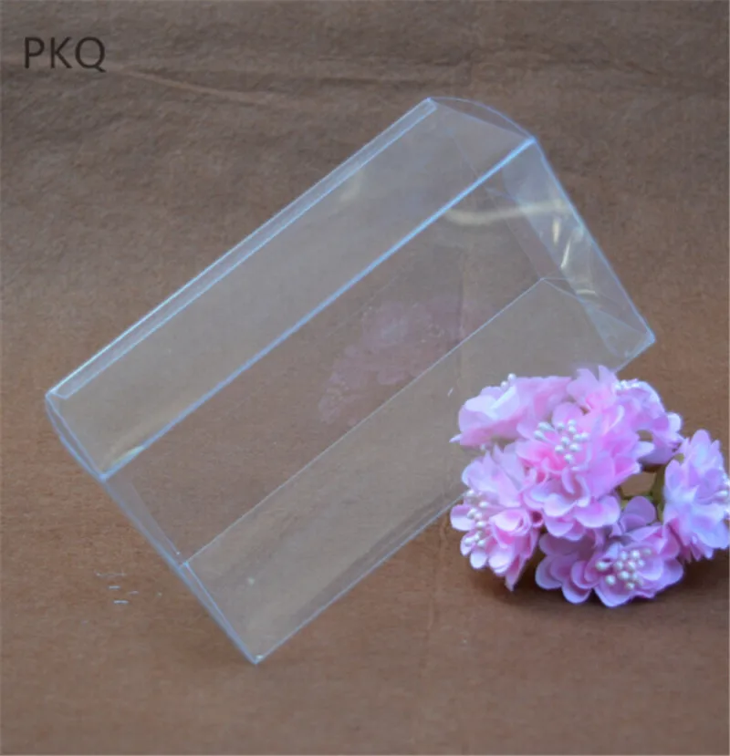 10 шт. большой размер прозрачная пвх коробка вечерние коробки для ювелирных