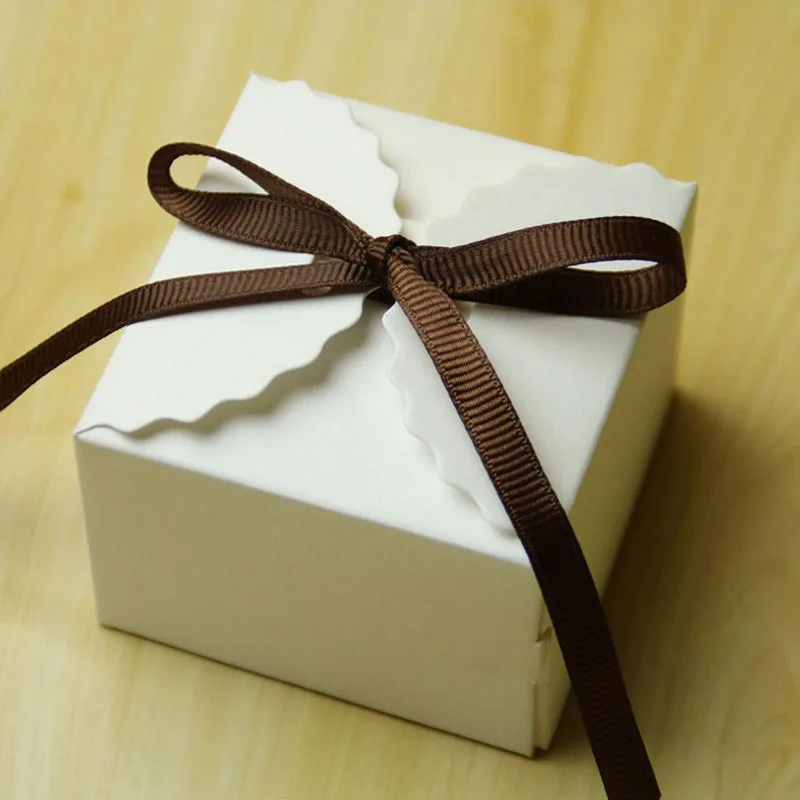 Лидер продаж 10 шт. Винтаж ретро крафт бумаги Бумага коробка сделай сам на свадьбу