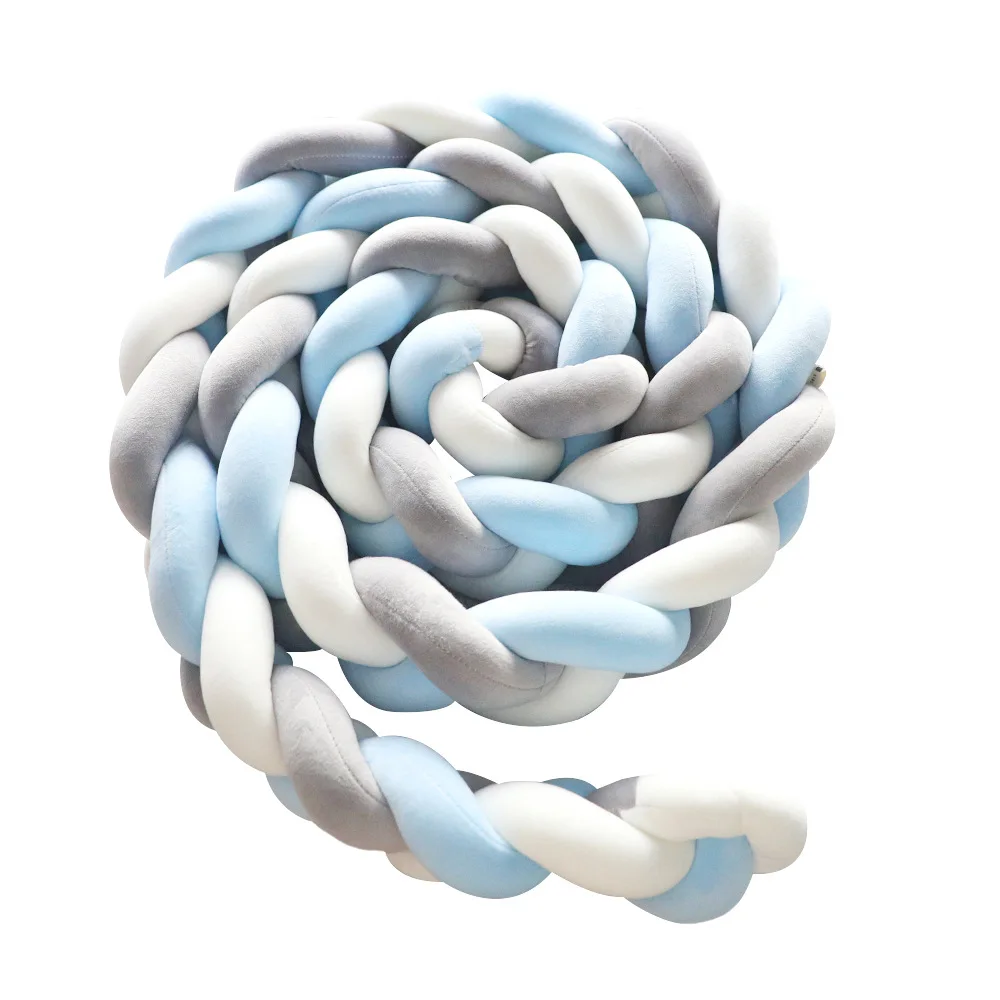 бортики в кроватку Детские накладка на перила кроватки 200 см новорожденных