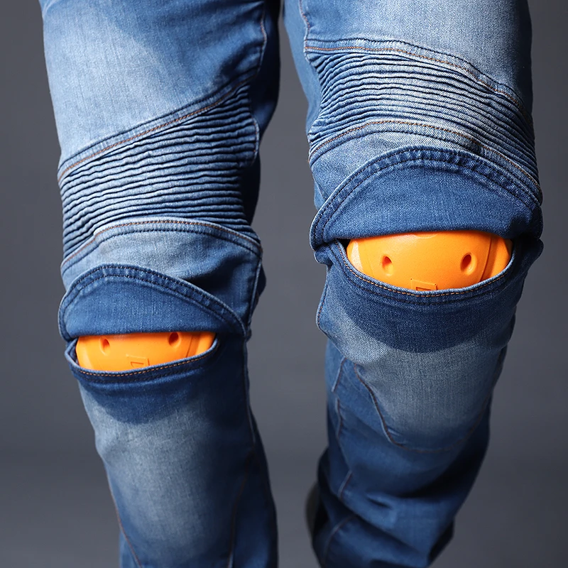 Мужские мотоциклетные штаны Hi-718 защитное снаряжение для езды на мотоцикле