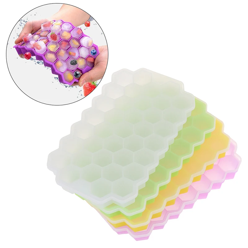 

Форма для льда с Сотами, форма для льда, гибкие силиконовые формы для льда для приготовления коктейлей и виски