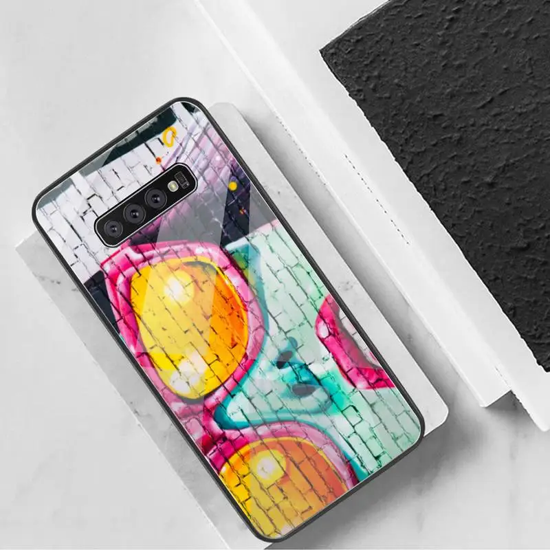 Чехол для телефона KPUSAGRT из закаленного стекла Samsung S20 Plus S7 S8 S9 S10 Note 8 9 10 Plus|Бамперы| |