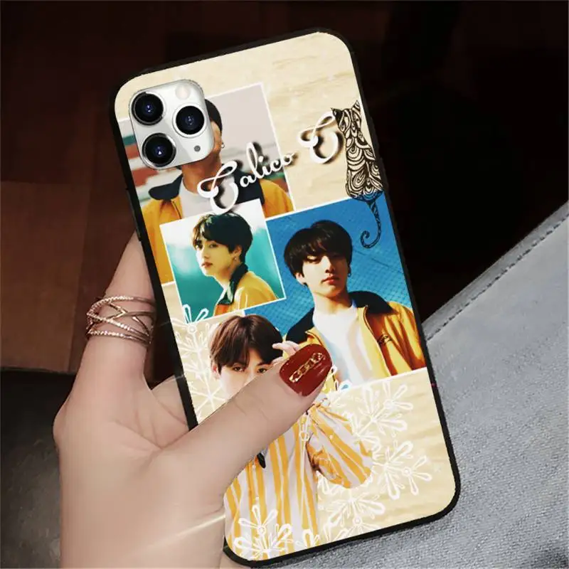 

kpop Jungkook poster fashion funny Phone Case for iPhone 11 12 pro XS MAX 8 7 6 6S Plus X 5S SE 2020 XR