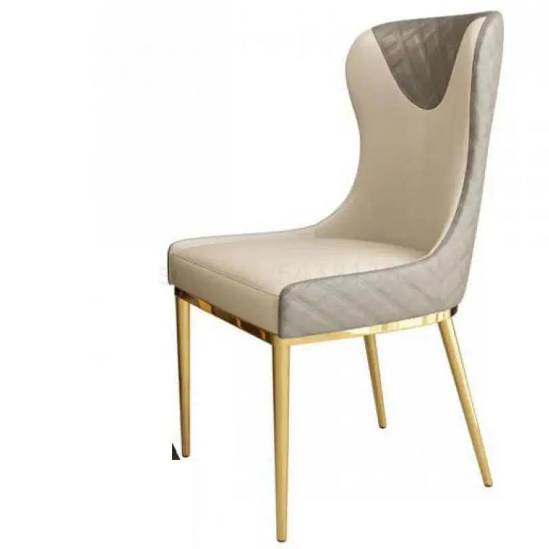 Металлическое кресло в стиле постмодерн из нержавеющей стали светильник ка