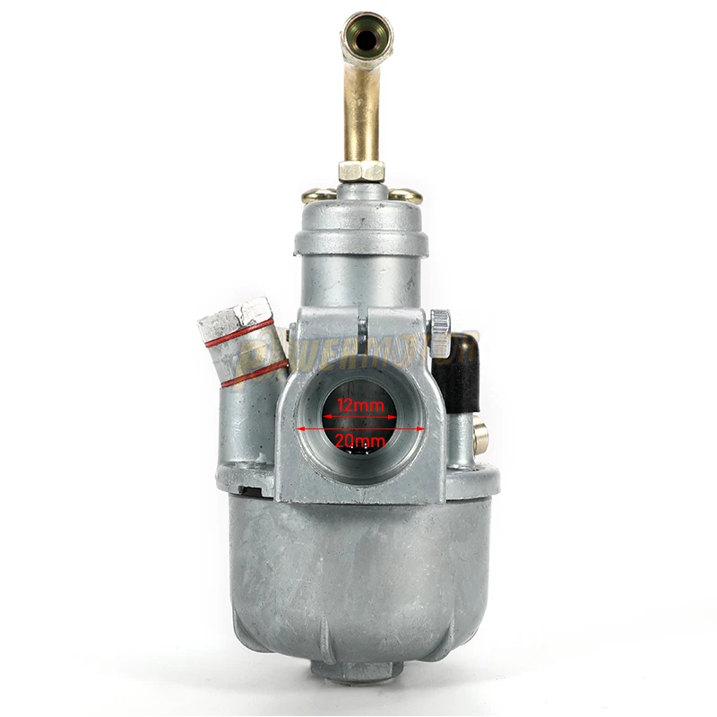 PowerMotor мотоцикл 12 мм карбюратор Carburador Puch мопед Bing стиль Carb в наличии Макси Спорт
