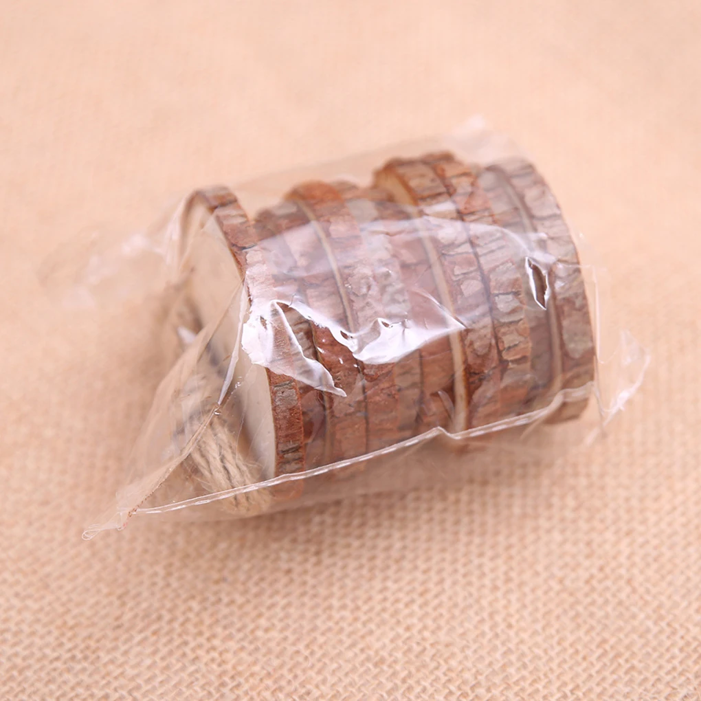 2021 10 шт. деревянные ломтики украшения для творчества день рождения детский стол