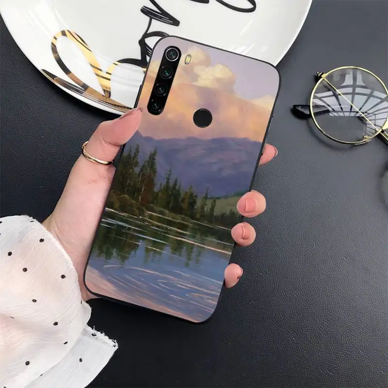 

Artistic oil painting Phone Case For Xiaomi Redmi 7 8 9t a3Pro 9se k20 mi8 max3 lite 9 note 9s 10 pro
