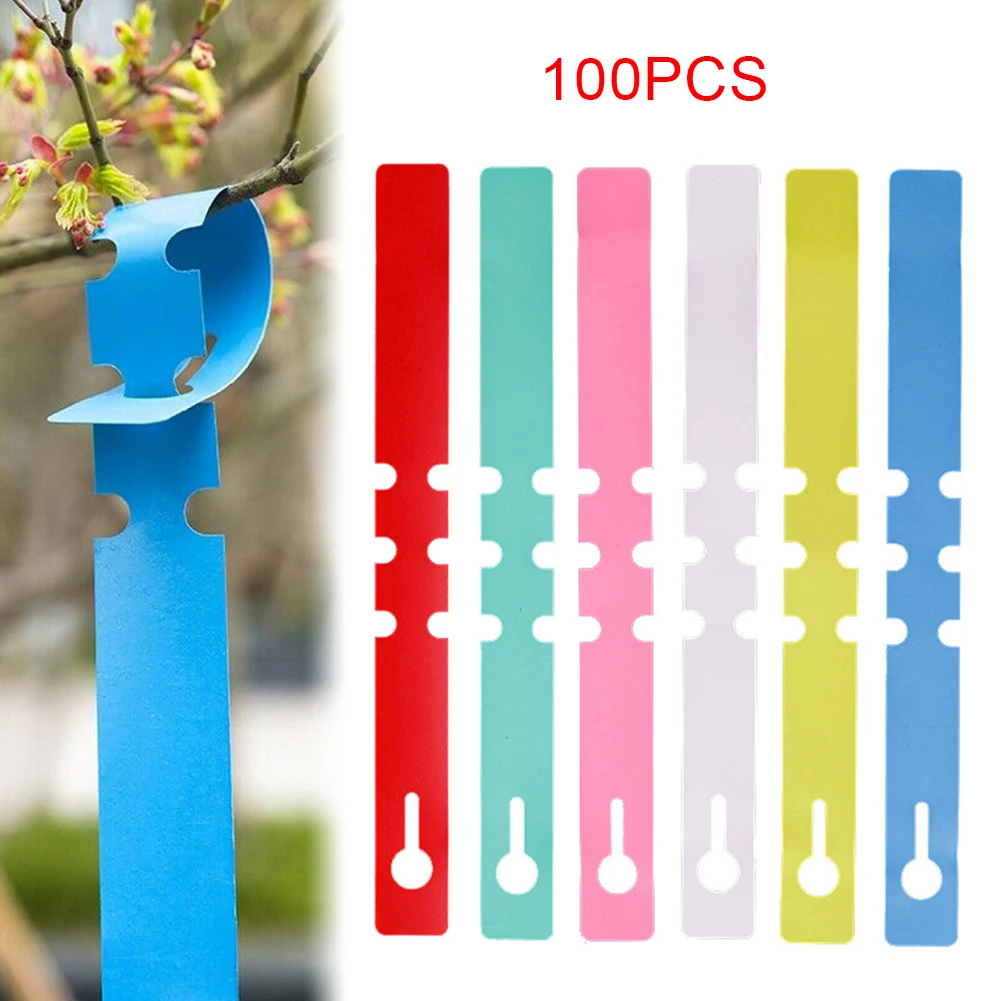 100 шт. бирки для растений садовая детская этикетка Висячие маркеры деревьев