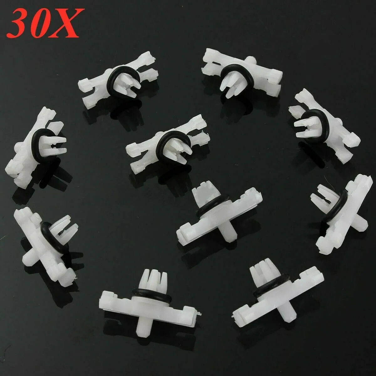 

FCP-0195 Clips Fastener For BMW E46 51138204858 Parts Rain Gutter 30 Pcs