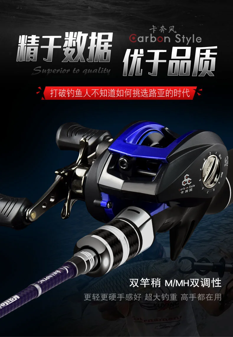 

Best Sellers NEW 2.1M 2.4M+ Pulley + Decoy Box Lightweight FRP Outdoor Rock Sea Fishing Rod Straight Pole Stick Tool