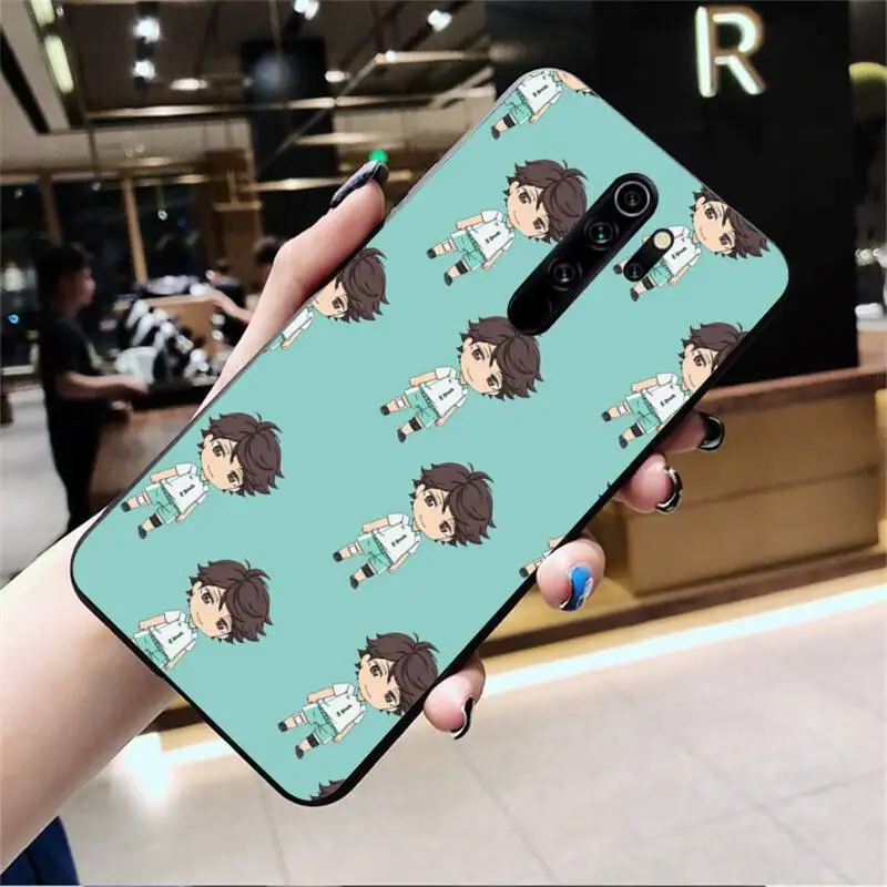 NBDRUICAI anime Haikyuu Oikawa DIY Painted Bling Phone Case for Redmi Note 8 8A 8T 7 6 6A 5 5A 4 4X 4A Go Pro | Мобильные телефоны