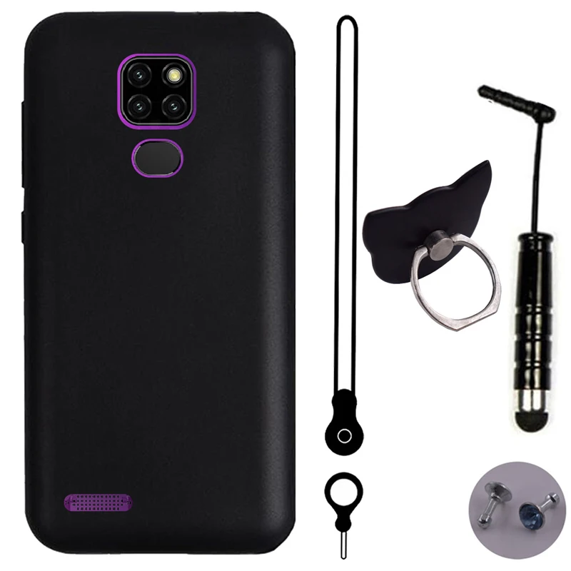 ITien TPU Защитная силиконовая крышка для Ulefone Note 7P 6 1 дюймов Lanyard чехол телефона Gel Shell
