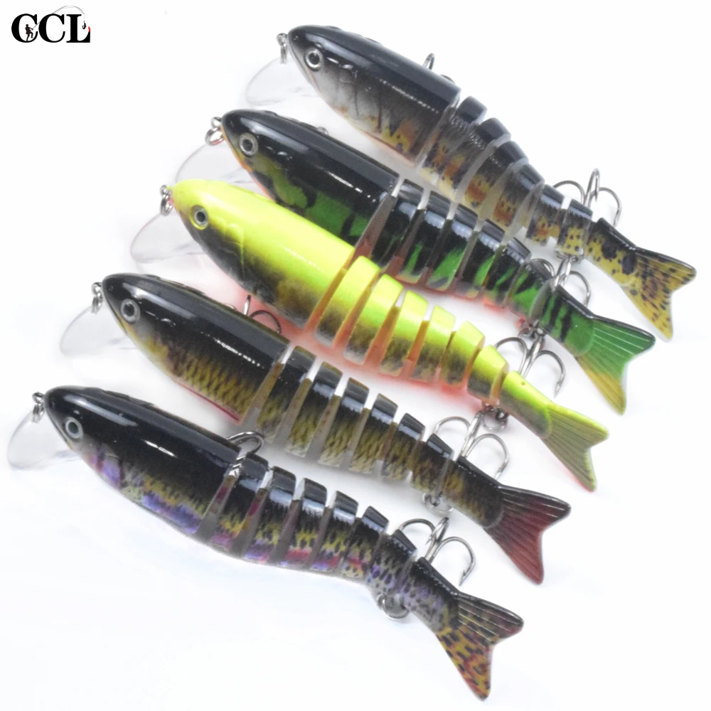 

110mm 17.3g Hard Lip Multi Jointed Swimbait Minnow Fishing Lures Sinking Fishing Tackle For Trout Pike Bass Pesca Wobbler