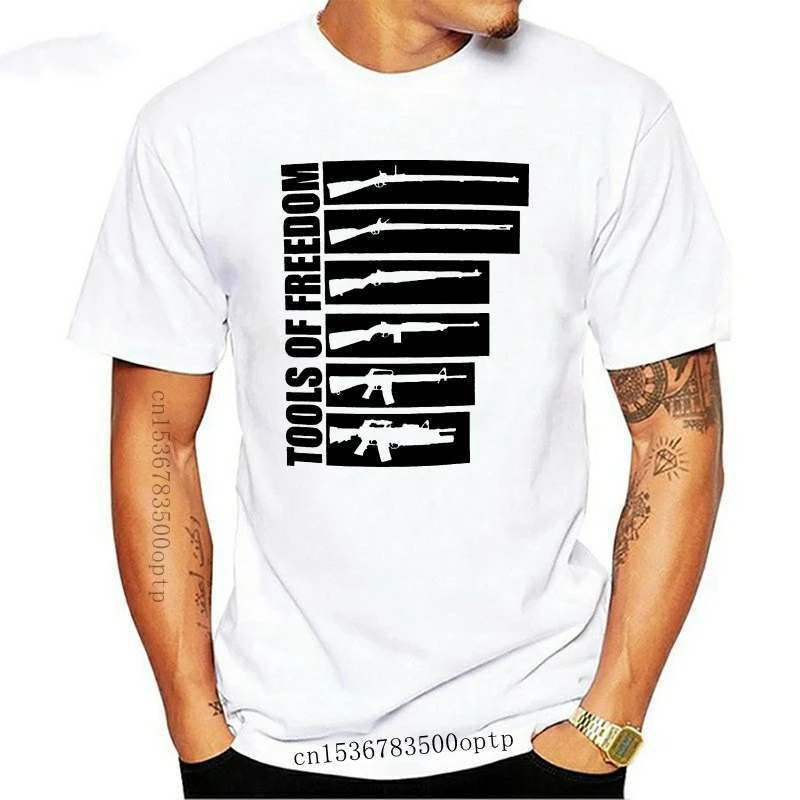 

2020 New Summer t-shirt di alta qualità strumenti originali della libertà Molon Labe T Shirt Cool T Shirt