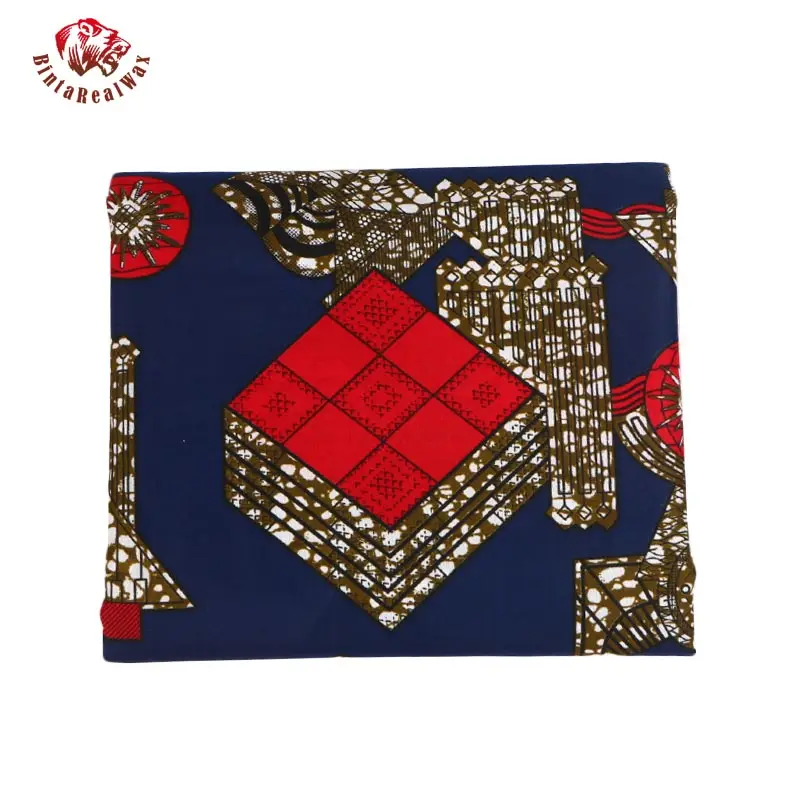 Африканский полиэстер воск принты ткань Анкара Новое Bintareal высокое качество