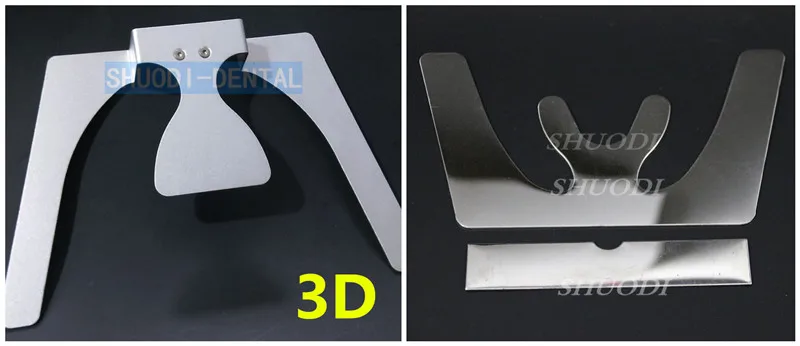 Стоматологическая Ортодонтическая 3D Occlusal Maxillary литье челюсти лиса плоская тарелка полный Протез для отбеливания зубов - Цвет: two sets mixed