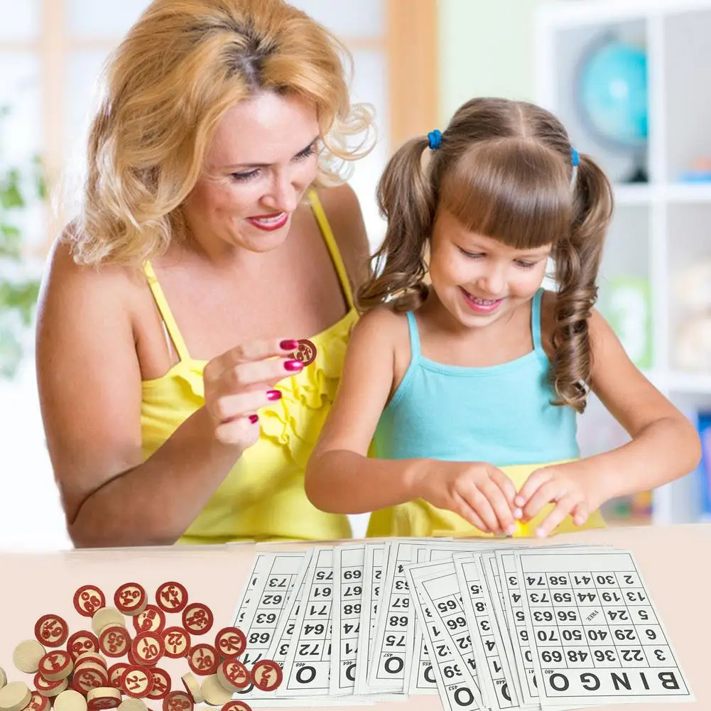 

Bingo Machine Portable Durable Reusable Friend Home Party Entertainment Game Table Puzzle Party Lucky Draw Game Bingo Ball Set