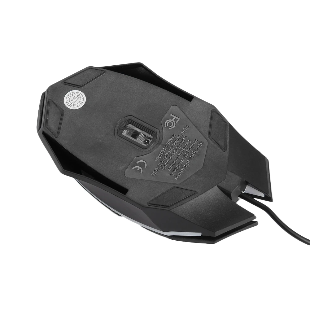 

Wired 6 Keys Ergonomic Mouse Portable Gaming Office Mice for Laptop PC C66