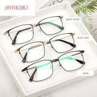 pure titanium glasses frame men square eyewear male classic full optical prescription eyeglasses frames gafas oculos ej85351