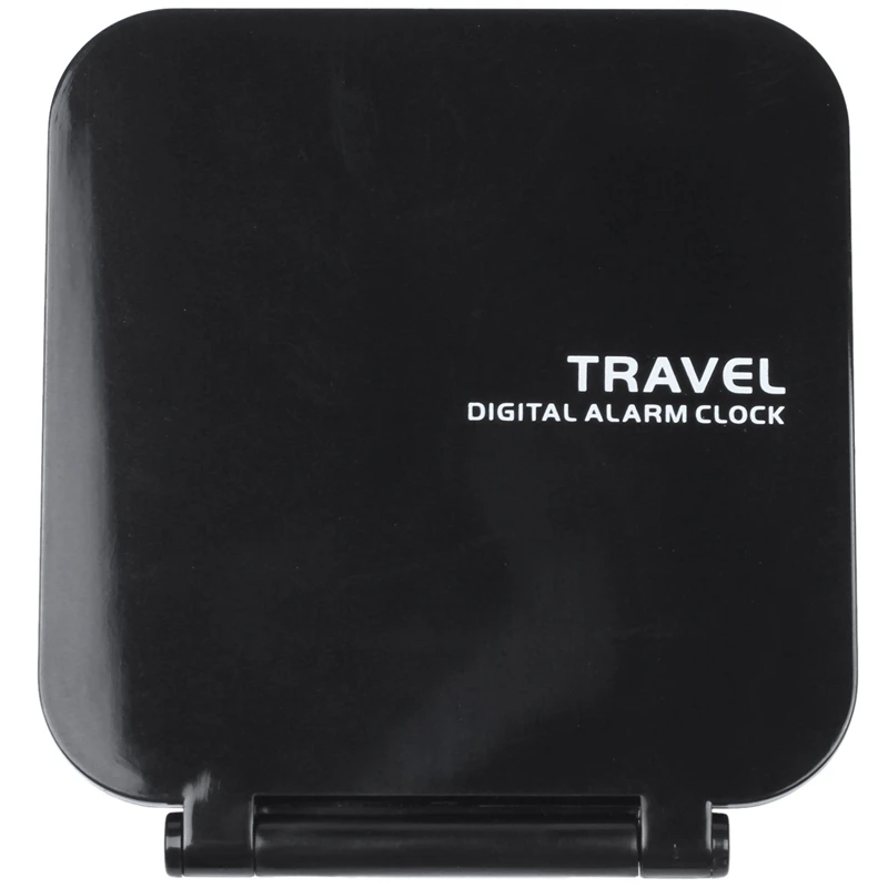 Часы Будильник Портативный Складная Настольная путешествия цифровые часы