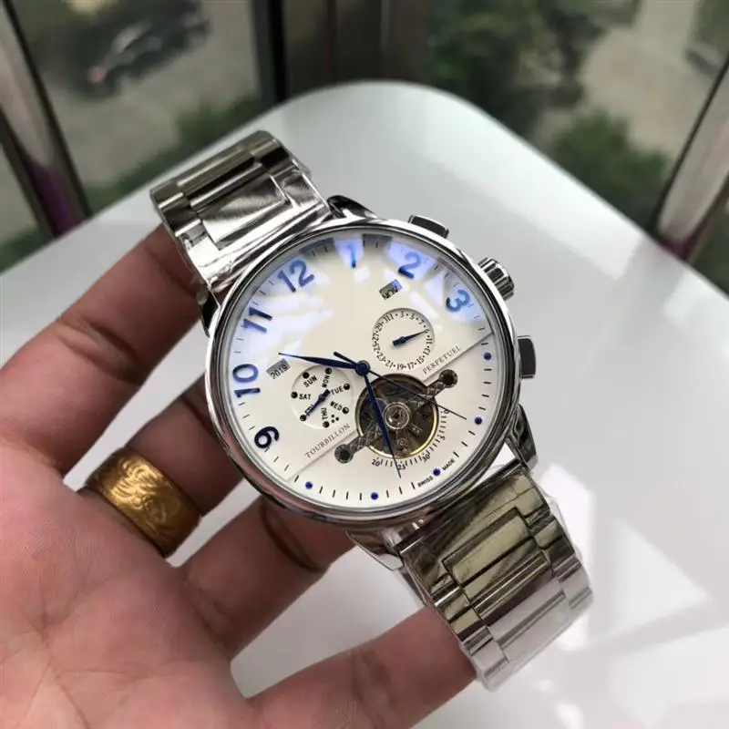 

Patek-Philippe Luxury Limited Men's Mechanical Watch Hot Sale Fashion Timepieces Waterproof Stainless Steel Wristwatches