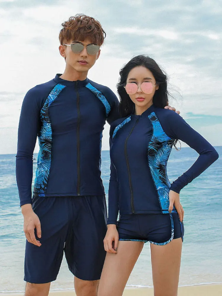 

Мужской костюм для плавания из 3 предметов, спортивный костюм с длинным рукавом для йоги, фитнеса, бега, занятий спортом, для серфинга и дайви...