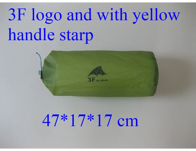 3F высокое качество 15d silnylon 40*13*13 см/45*12*12 см Открытый Кемпинг Сумка для хранения
