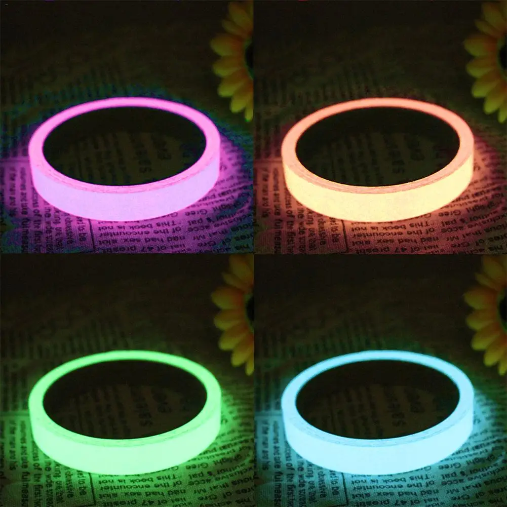 Флуоресцентный светоотражающий скотч Blacklight стикер сценическая лестница