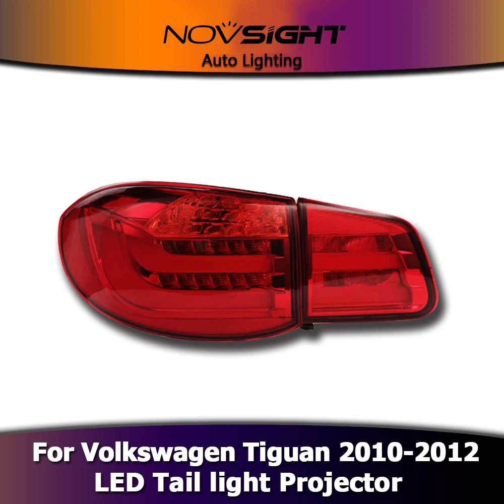 NOVSIGHT 1 пара проектор фары освещение для Volkswagen Tiguan 2010-2012 DRL диаметр изделия 4 дюймов поворотные сигнальные фары лампы