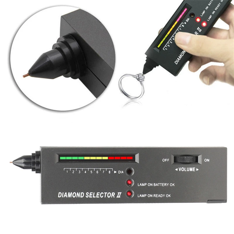 Фото Portable Diamond Tester Selector Illuminated Jewelry Gemstone Testing Tool Kit Украшения и аксессуары Portable Diamond Tester Selector Illuminated Jewelry Gemstone Testing Tool Kit Украшения и аксессуары