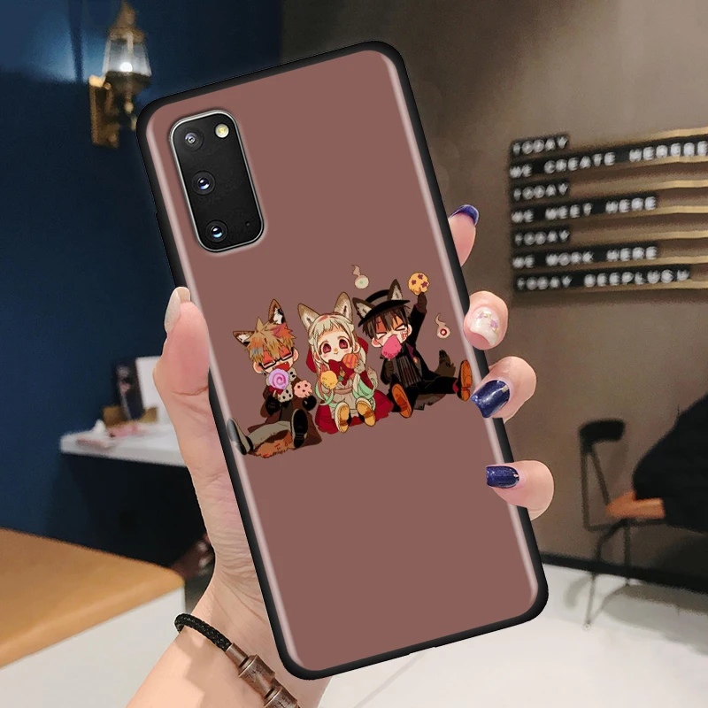 

Anime Toilet-Bound Hanako-Kun Phone Case for Samsung S10 S20 Plus 5G S20 Uitra S8 S9 Plus S7 Edge S20 FE 5G Silicone Cover Shell