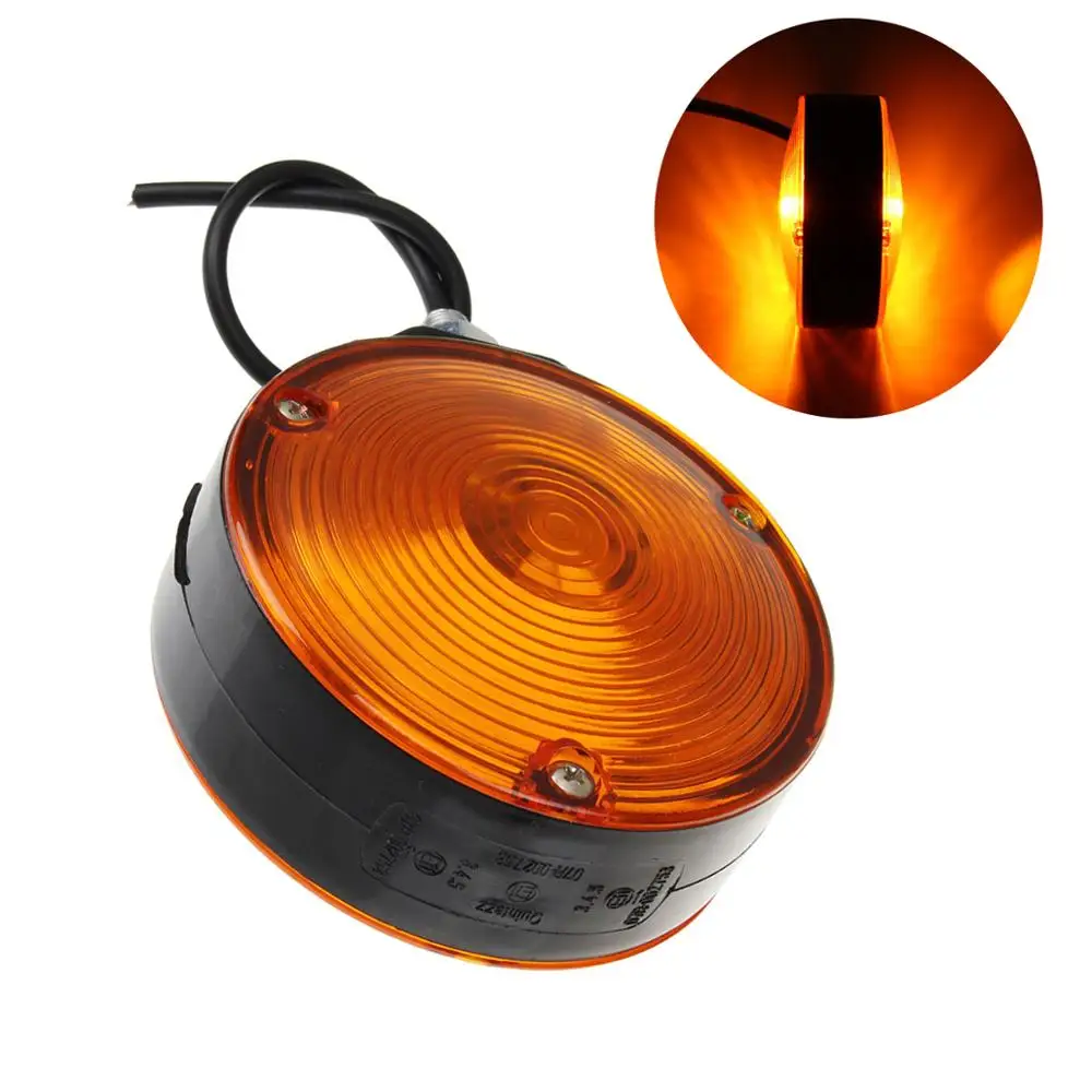 Hella леденец Серьги Янтарный/оранжевое зеркало Авто Боковой габаритный фонарь