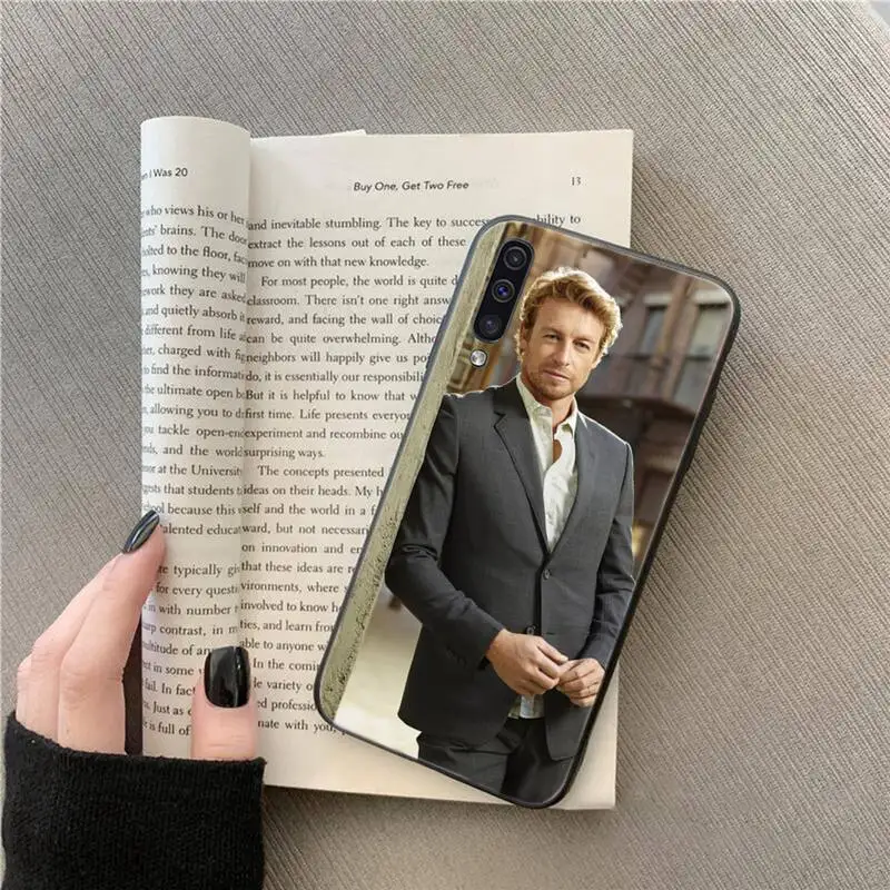

The Mentalist Red John Simon Baker Phone Case For Samsung galaxy A S note 10 7 8 9 20 30 31 40 50 51 70 71 21 s ultra plus