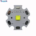 10 шт., светодиодный диодный излучатель, теплый белый, 6 Вт, 20 мм, 16 мм, 14 мм, 12 мм, 8 мм